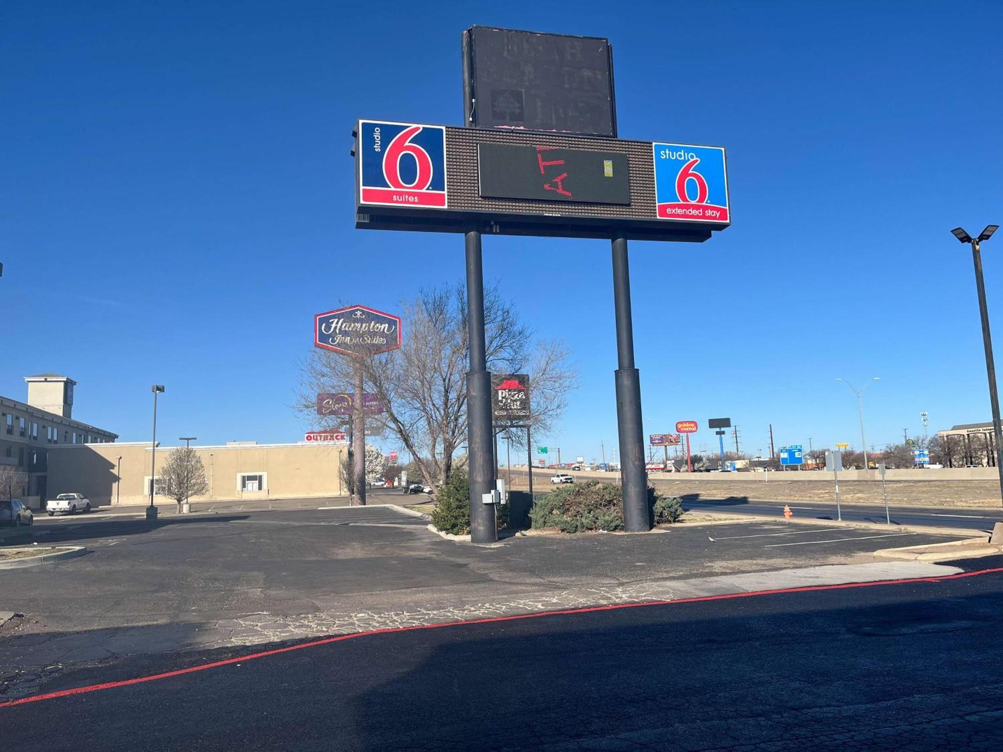Studio 6 Amarillo, Tx West Medical Center Eksteriør billede